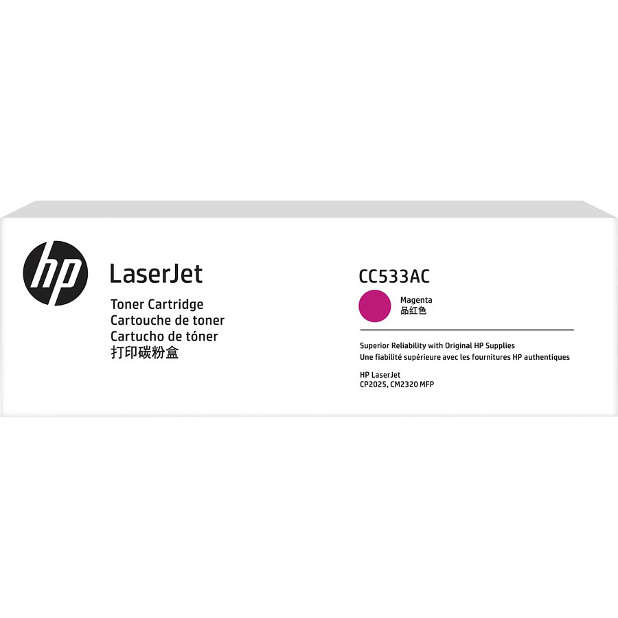 Оригинальный картридж HP (304A) CC533AC лазерный пурпурный (2800 стр)