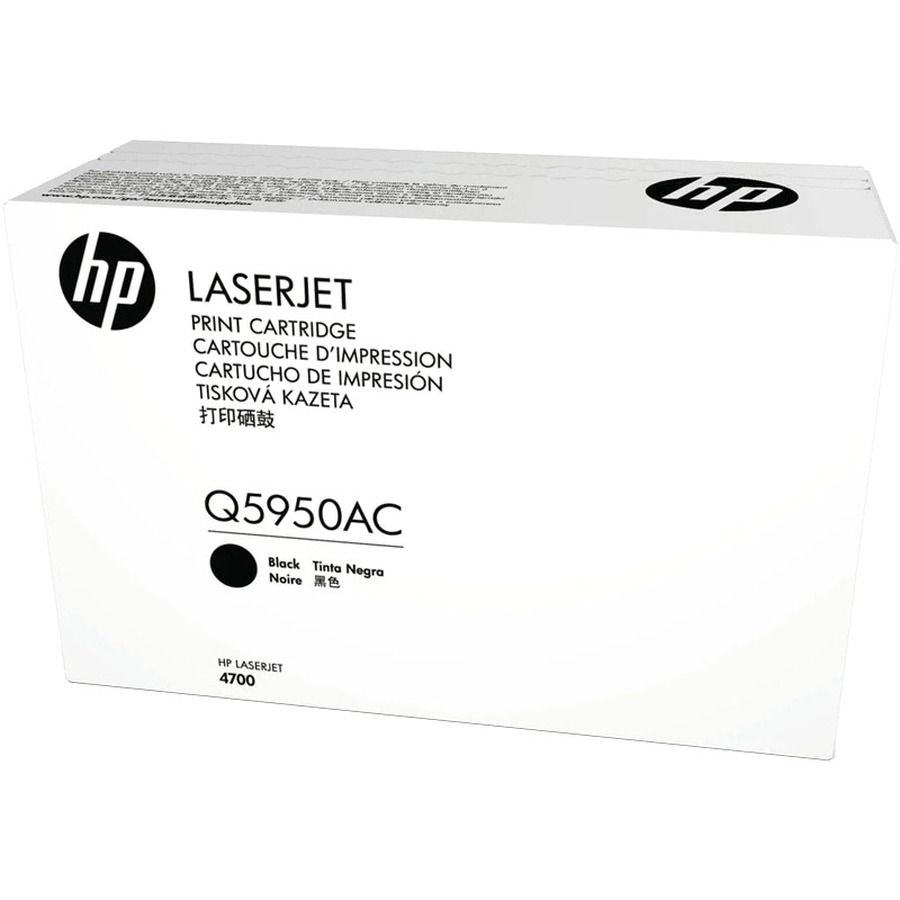 Оригинальный картридж HP (643A) Q5950AC лазерный черный (11000 стр)