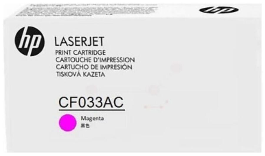 Оригинальный картридж HP (646A) CF033AC для HP LaserJet CM4540 пурпурный  (12500 стр)