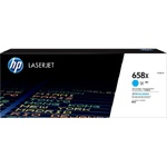 Оригинальный картридж HP (658X) W2001X голубой, ресурс (28000 стр) для HP LaserJet M751dn.