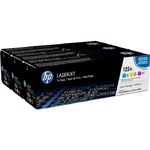Оригинальный набор картриджей HP (125A) CF373AM  3 цвета CMY (1400 стр)