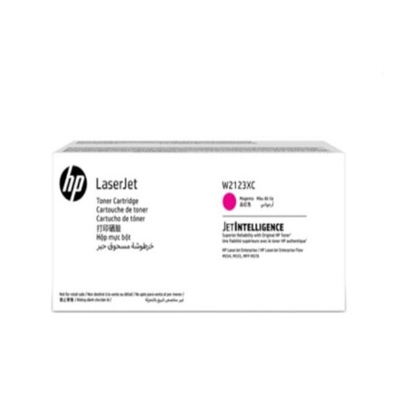 Оригинальный картридж  HP (212X) W2123XC для HP Enterprise M554/M555/M578 пурпурный (10000 стр)