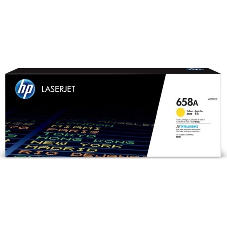 Оригинальный картридж HP (658A) W2002A  желтый (6000 стр) для HP LaserJet M751dn.
