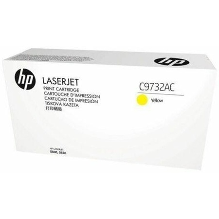 Оригинальный картридж HP (645A) C9732AC лазерный желтый (12000 стр)