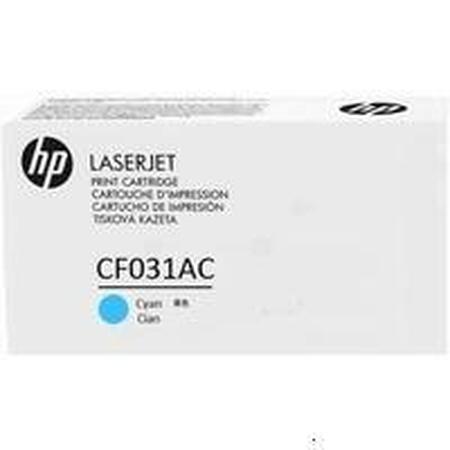 Оригинальный картридж HP (646A) CF031AC для HP LaserJet CM4540 голубой (12500 стр)
