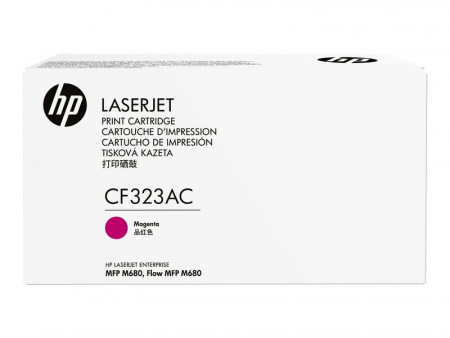 Оригинальный картридж  HP (653A) CF323AC для HP LaserJet Enterprise MFP M680/Flow MFP M680 пурпурный (16500 стр)