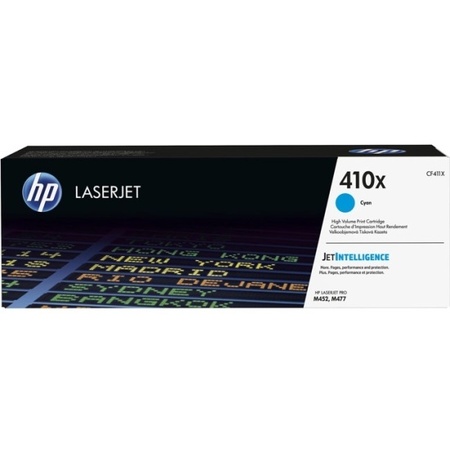 Картридж HP 410X лазерный голубой увеличенной емкости (5000 стр)
