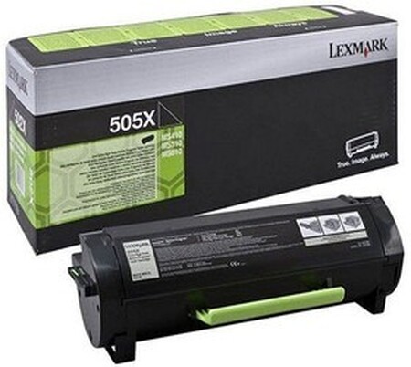 Картридж Lexmark 505X 10K Черный Return Program для MS410, MS510, MS610