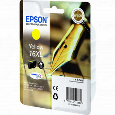 Картридж EPSON 16XL желтый повышенной емкости для WF-2010/WF-2510/WF-2540