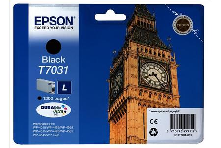 Картридж EPSON T7031 черный для WP-4015/4095/4515/4595