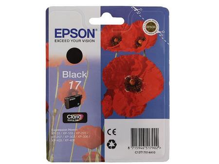 Картридж EPSON 17 черный для XP-33/XP-103/XP-406