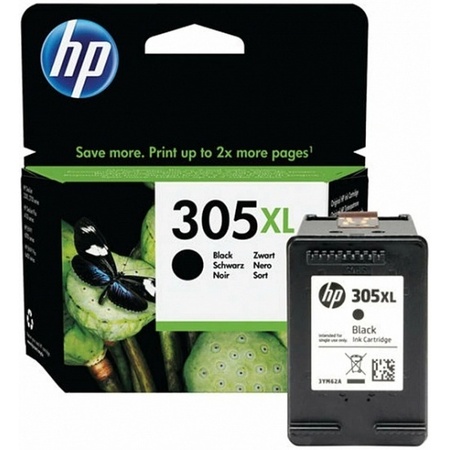 Картридж HP 305XL струйный повышенной емкости черный (240 стр) 3YM62AE#ABE