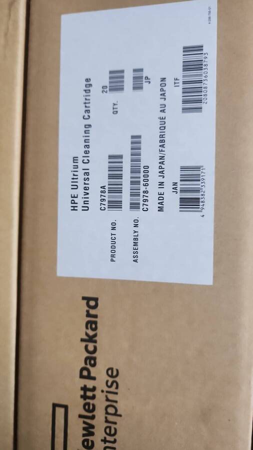 Картридж данных чистящий Hewlett-Packard Ultrium LTO universal cleaning cartridge