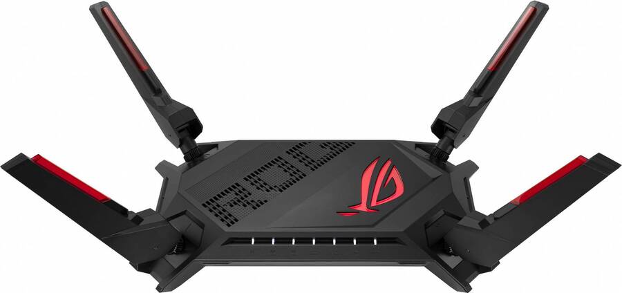ASUS GT-AX6000 (90IG0780-MU9B00) Двухдиапазонный игровой маршрутизатор AX6000, 2.4/5 ГГц, 5952 Мбит/с, LAN 4х1 Гбит/с