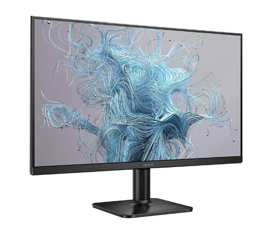 МОНИТОР 23.8 PHILIPS 24E2N2100/00 Black (IPS, 1920x1080, 120Hz, 1 ms, 178°/178°, 300 cd/m, 1500:1, +HDMI 1.4)