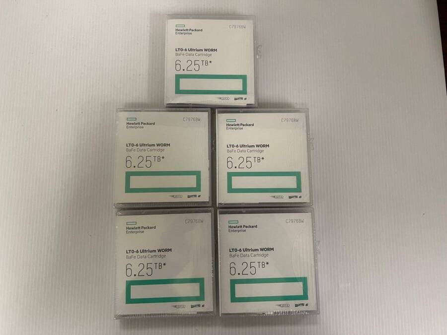 Картридж данных Hewlett-Packard Ultrium LTO6 data cartridge, 6,25TB BaFe WORM