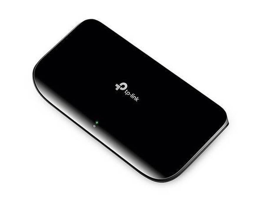 TP-Link TL-SG1008D 8-портовый гигабитный настольный коммутатор, пластиковый корпус