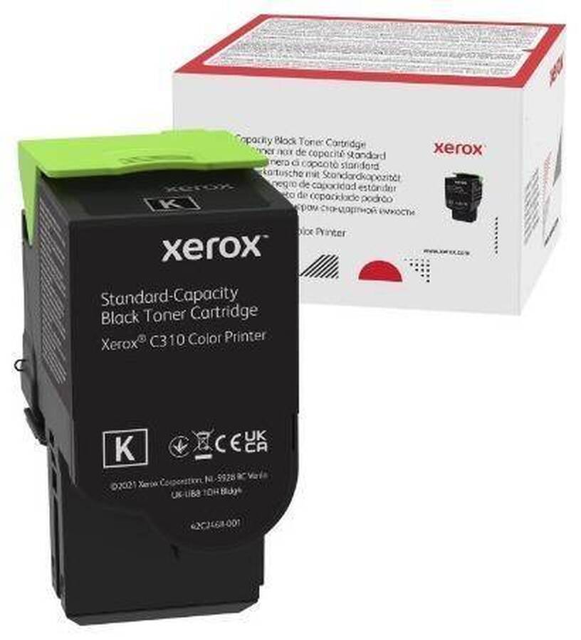 Тонер-картридж XEROX C310/315 черный 8K (006R04368)