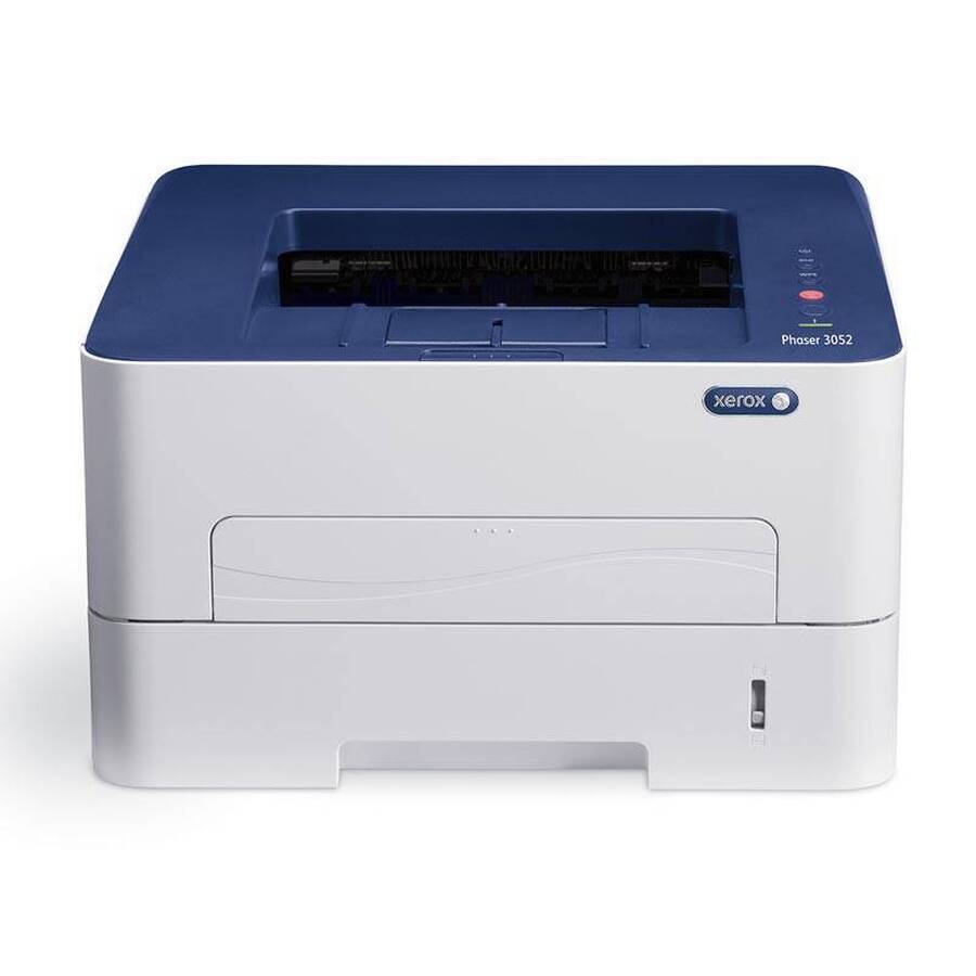 Принтер лазерный XEROX Phaser 3052NI (A4 26 стр./мин. PCL 5e/6, PS3, USB, Ethernet)