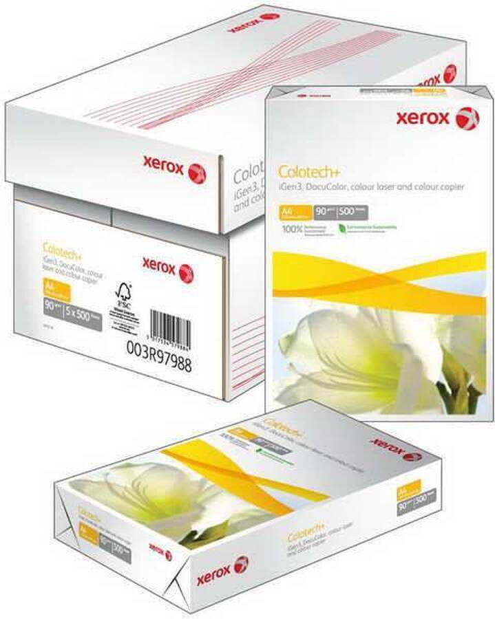 Бумага XEROX Colotech Plus 170CIE, 300г, SRA3 (450x320мм), 125 листов.Кратно 5шт. см. 003R97554