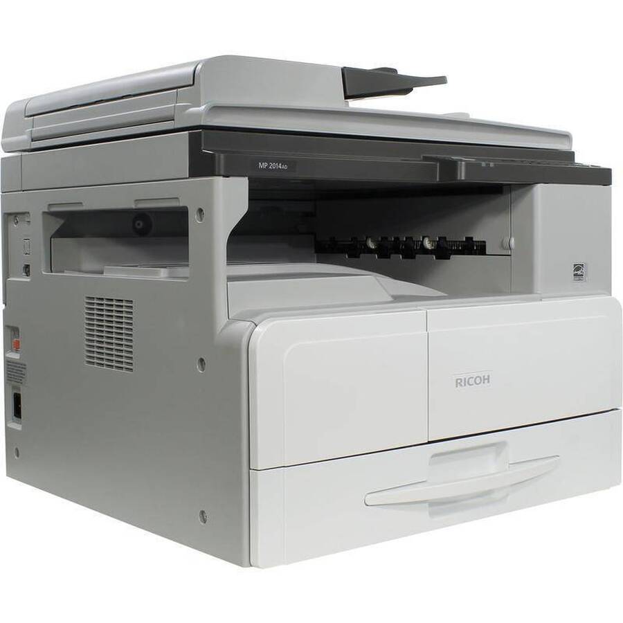 МФУ лазерное ч/б RICOH MP 2014AD (A3, ч/б, 256Мб, 20стр/мин, дуплекс, 600 dp, GDI, ARDF50, LCD-экран, 250л, цв. сканер,