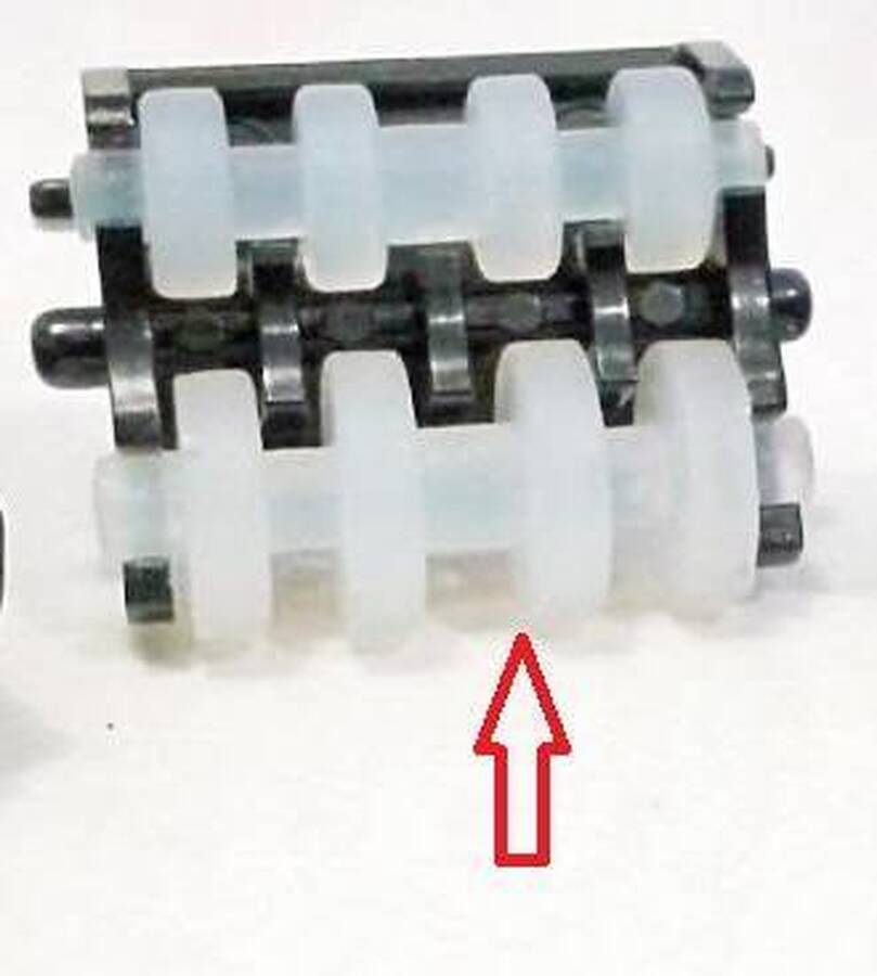 Ролик выхода бумаги (вспомогательный) Samsung ML-2851/2855/SCX-4600/4824/4828 (JC66-00934A/JC66-00830A)