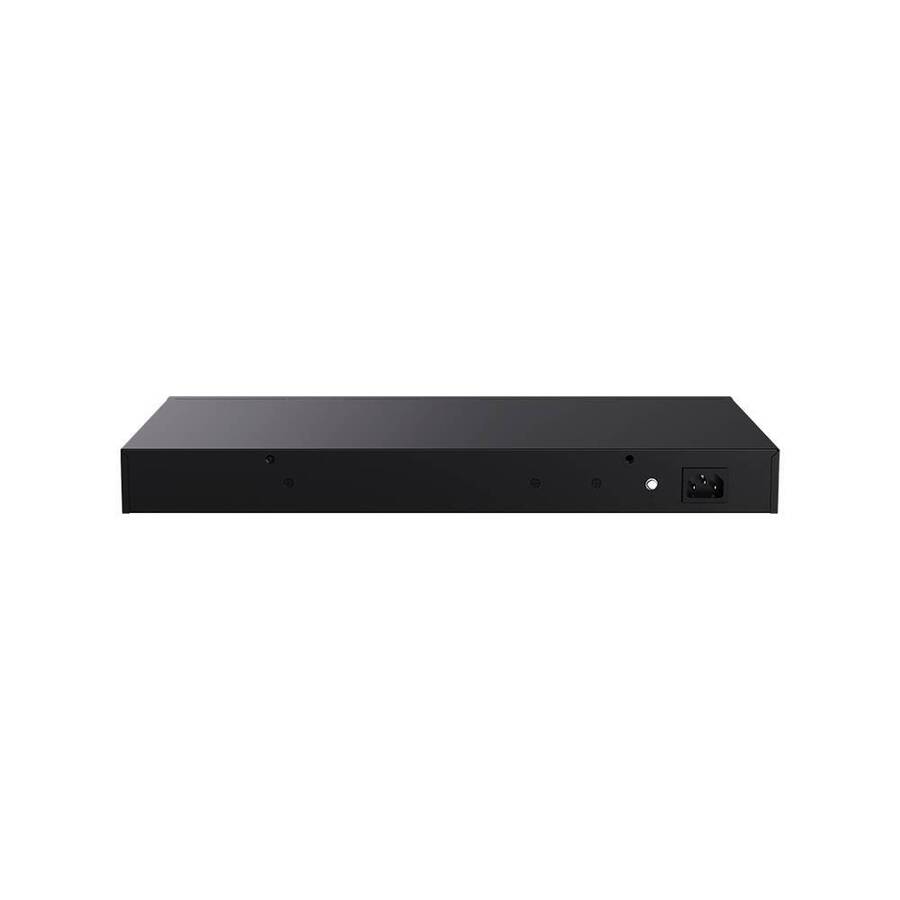 IP-COM G1128P-24-410W Коммутатор неуправляемый PoE, 28 портов, 26x1 Гбит/с, SFP 2x1 Гбит/с, PoE 24x30 Вт (до 370 Вт)