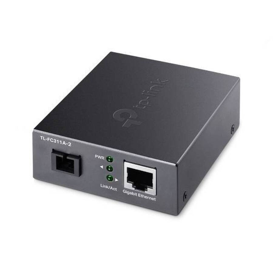 TP-Link TL-FC311A-2 Одномодовый гигабитный двунаправленный оптический медиаконвертер WDM с разъёмом SC