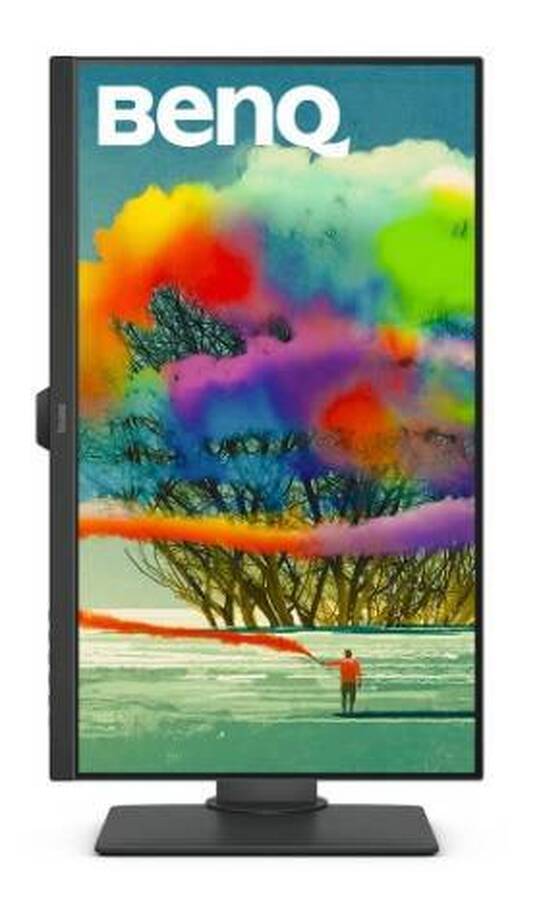 МОНИТОР 27 BenQ PD2705Q Dark Gray с поворотом экрана (IPS, 2560x1440, HDR10, 5 ms, 178°/178°, 250 cd/m, 1000:1, +HDMI)