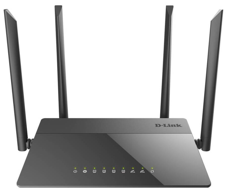 D-Link DIR-841/RU/A1B Беспроводной двухдиапазонный маршрутизатор AC1200 Wave 2 с гигабитным WAN-портом