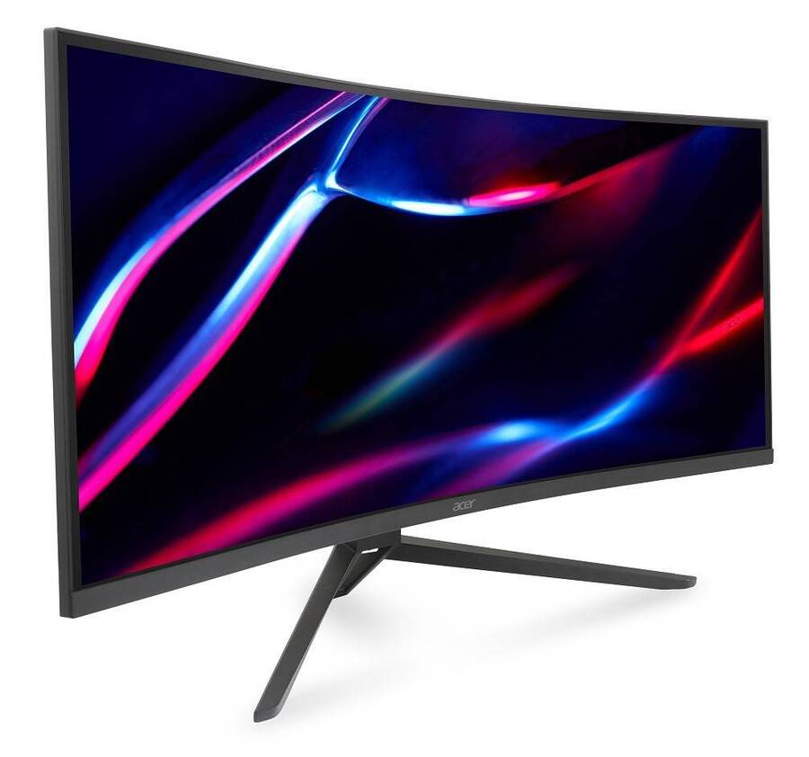 МОНИТОР 34 Acer Nitro Nitro ED343CURHbmiippx Black (VA, изогнутый, 3440x1440, 100Hz, 1 ms, 178°/178°, 300 cd/m, 3000:1)