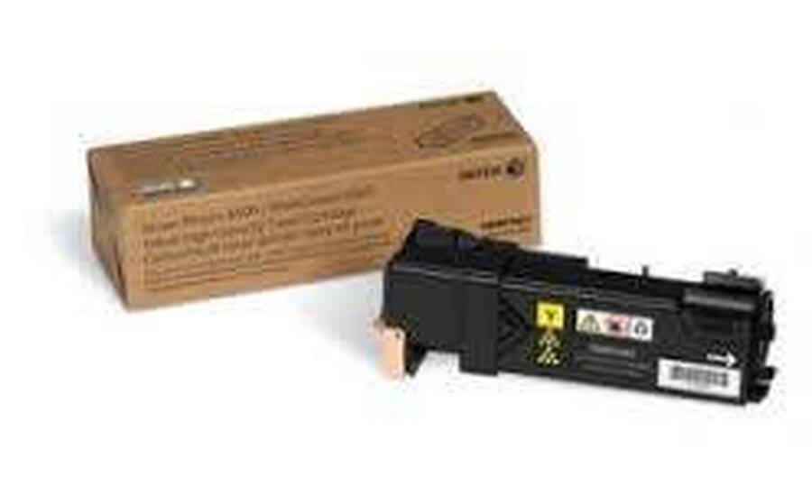 Тонер-картридж XEROX Phaser 6500/WC 6505 желтый (2,5K)