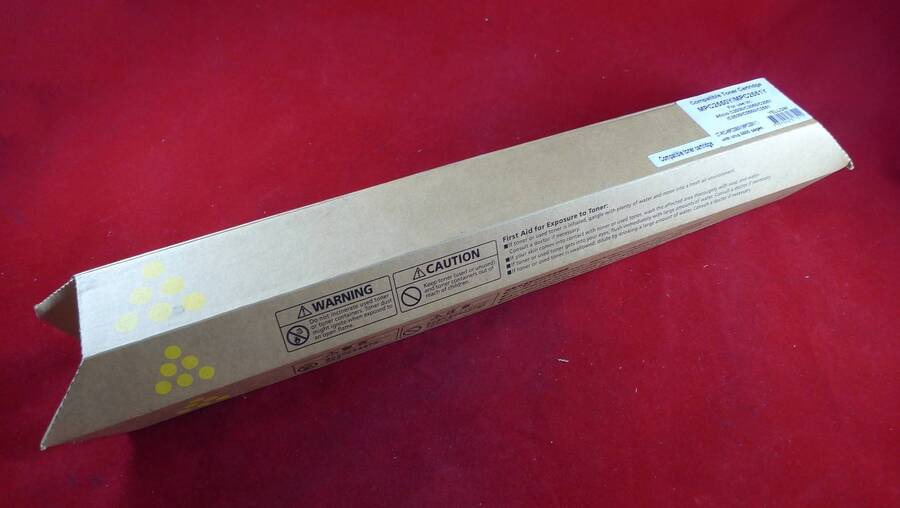 Тонер-картридж Ricoh Aficio MP C2030/C2050/C2051/C2530/C2550/С2551, type MPC2551E yellow 9.5K (туба, 210г) ELP Imaging®
