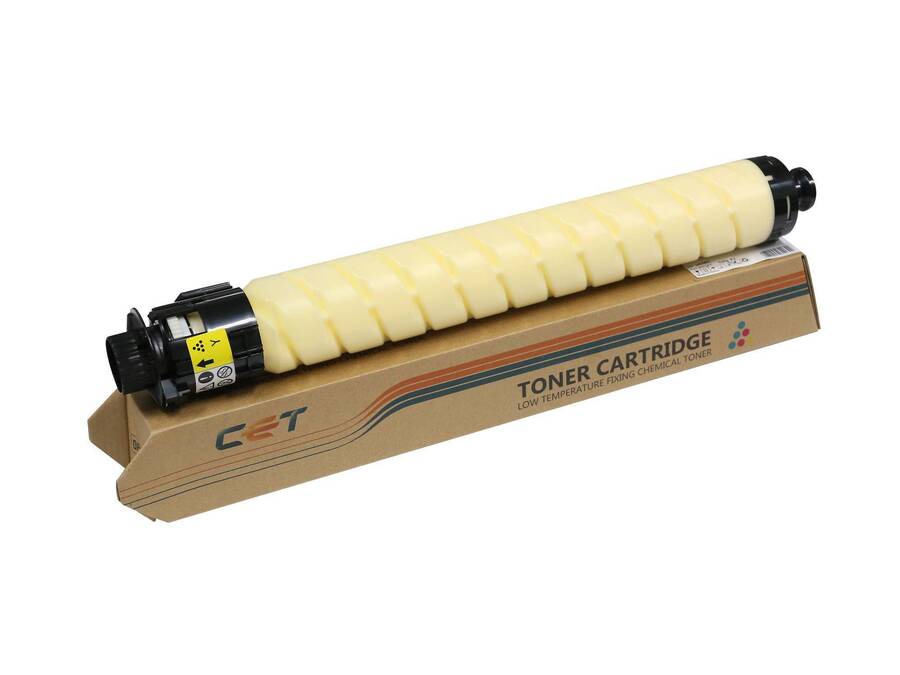 Тонер-картридж для RICOH IMC4500/5500/6000 Yellow (CPP, CPT, HT8) 437г, 22500 стр. (842280/842284/842300) CET