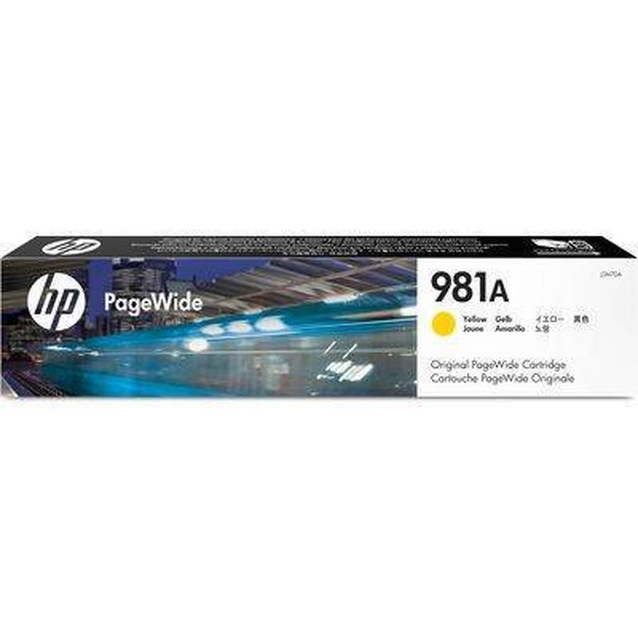 Картридж HP 981A струйный желтый (6000 стр)