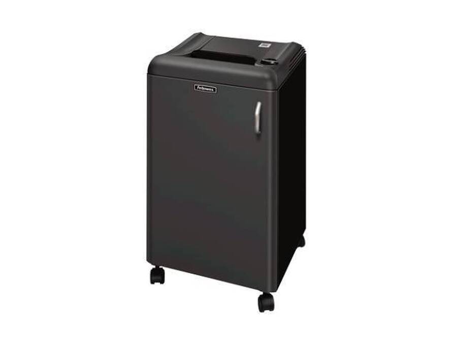 Шредер Fellowes®  Fortishred 2250C.  (18 листов),  75 литр, 4x40 мм (класс 2), Safety Shield, скобы, карты, скрепки, CD