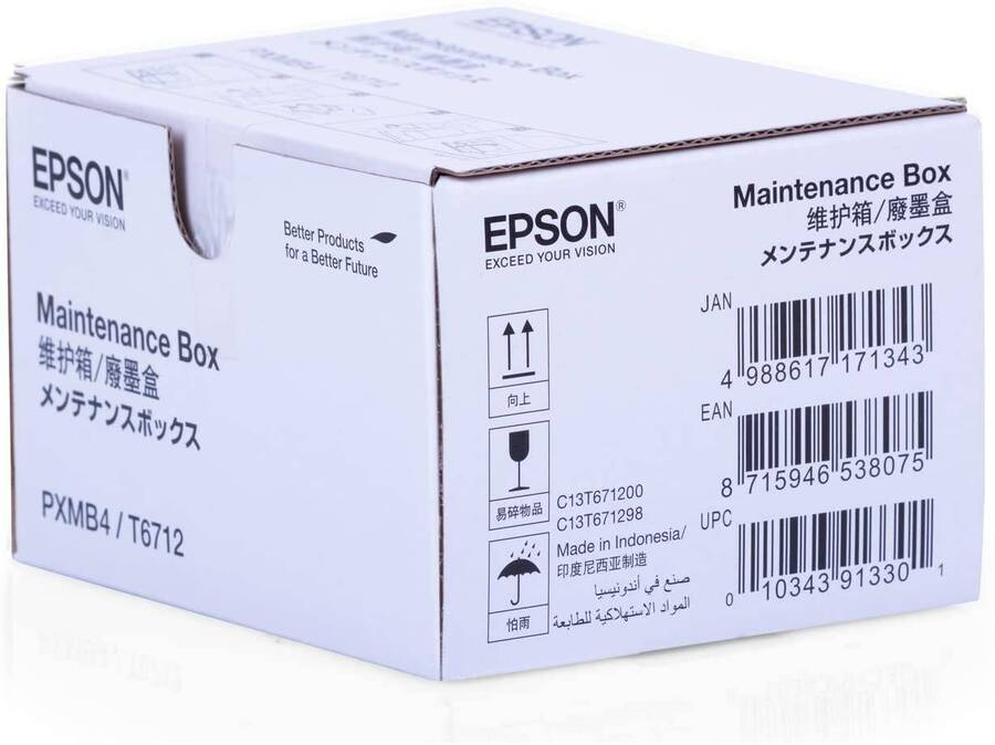 Емкость для отработанных чернил EPSON T6712 для WF-6090DW/6590DWF/8090DW/8590DWF
