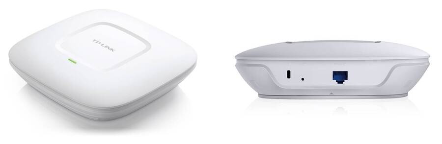 TP-Link EAP110 Потолочная точка доступа Wi-Fi N300, до 300 Мбит/с на 2,4 ГГц, 1 порт RJ45 10/100 Мбит/с