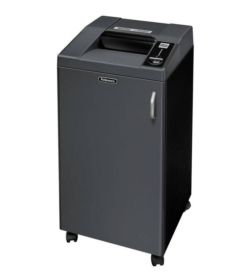 Шредер Fellowes®  Fortishred 3250HS.  (7 листов),  100 литр, 0,8x5 мм (класс 7),  Safety Shield, уничтожает: бумагу.