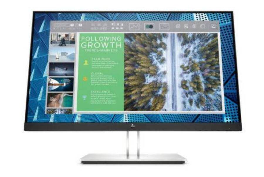 Монитор 27 HP E27q G4 регулировка по высоте (IPS, 2560 x 1440,  178°/178°, 60Hz, 250 cd/m2, 1000:1, 4ms, 178°/178°, +HD