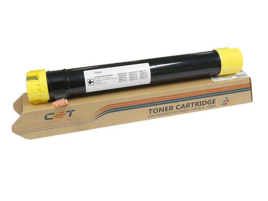 Тонер-картридж для XEROX WorkCentre 7525 (CPT, CE08) Yellow, 360г (006R01518) CET
