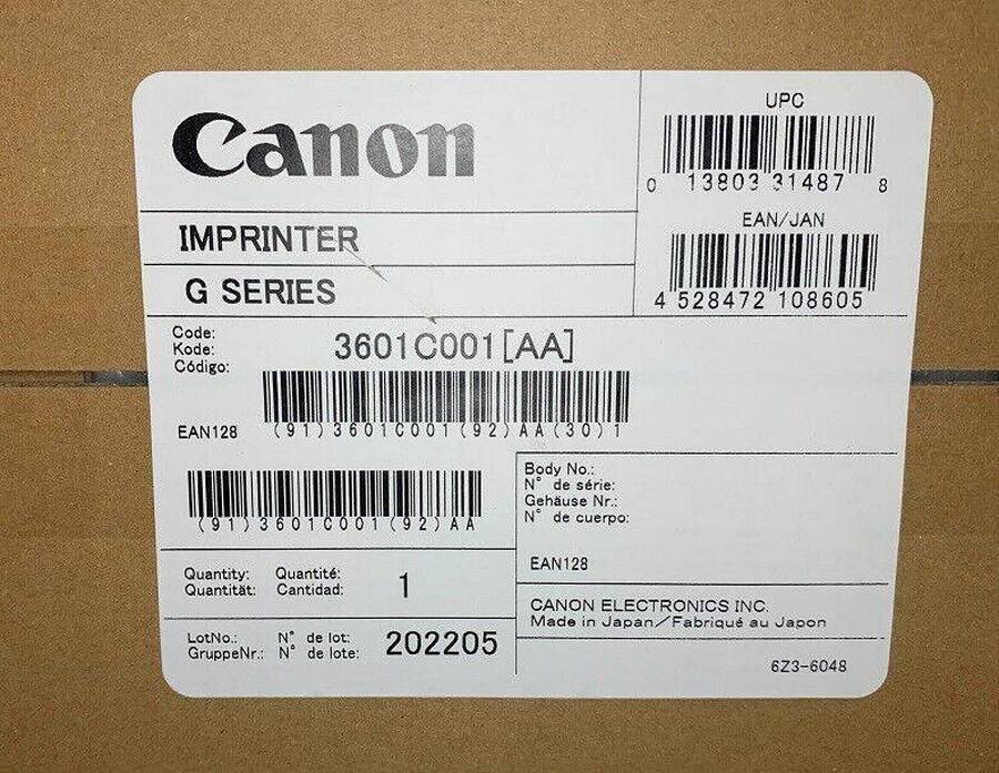 Принтер надпечатки Canon Imprinter Unit для DR-G2090/2110/2140