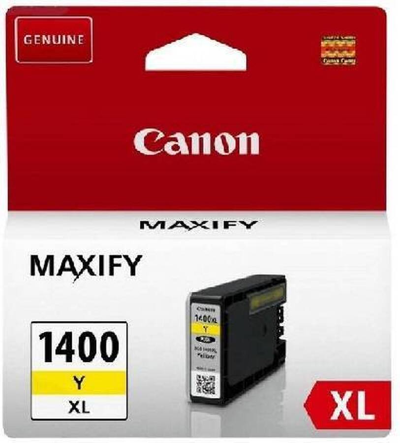 Картридж CANON PGI-1400XL Y желтый  12 мл  935 страниц