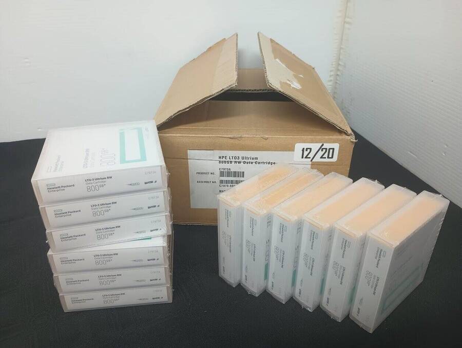 Картридж данных Hewlett-Packard Ultrium LTO3 data cartridge, 800GB RW