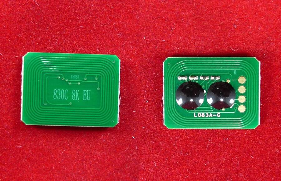 Чип ELP-CH-C810-C для OKI C810 (44059119) Cyan, 8K ELP