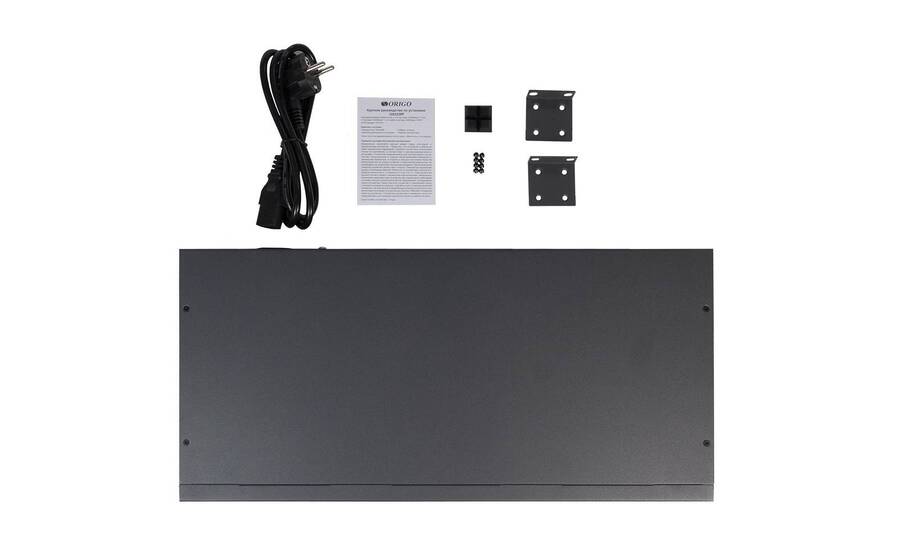 ORIGO OS2228P/370W/A1A Неуправляемый PoE-коммутатор 24x1000Base-T PoE+, 2x1000Base-T, 2xCombo 1000Base-T/SFP, PoE-бюджет
