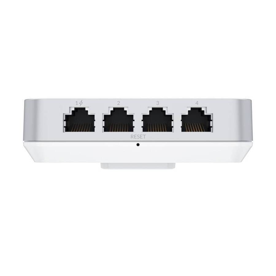 Ubiquiti U6-IW-3 Комплект точек доступа Ubiquiti UniFi 6 In-Wall (3-pack), 2,4/5 ГГц, до 5,3 Гбит/с, PoE, 5х1 Гбит/с