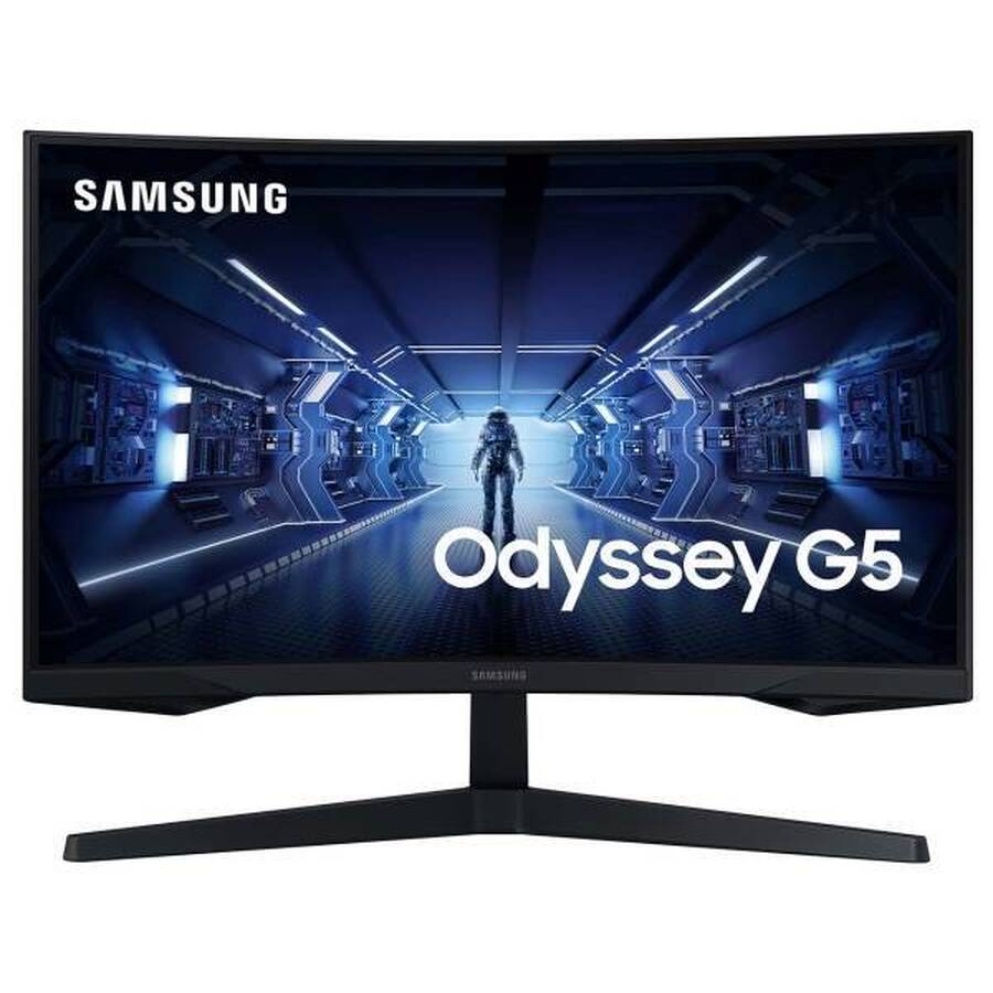 МОНИТОР 27 Samsung C27G54TQWIBlack Сurved (LED, Wide, 2560x1440, 144Hz, 1ms, 178°/178°, 250 cd/m, 2500:1, +DP, +НDMI, )