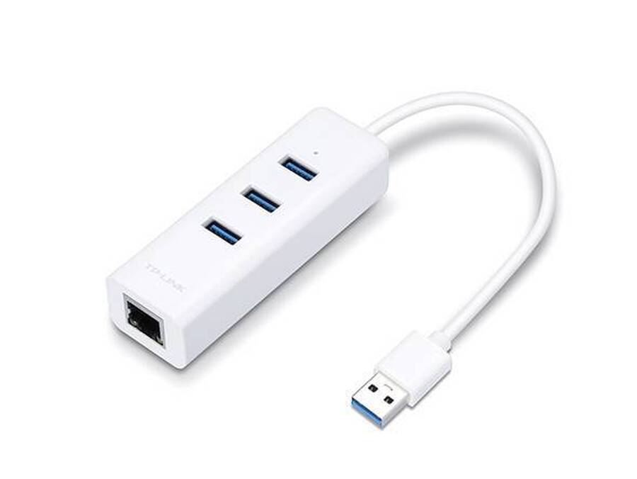 TP-Link UE330 3-портовый концентратор и гигабитный адаптер USB 3.0