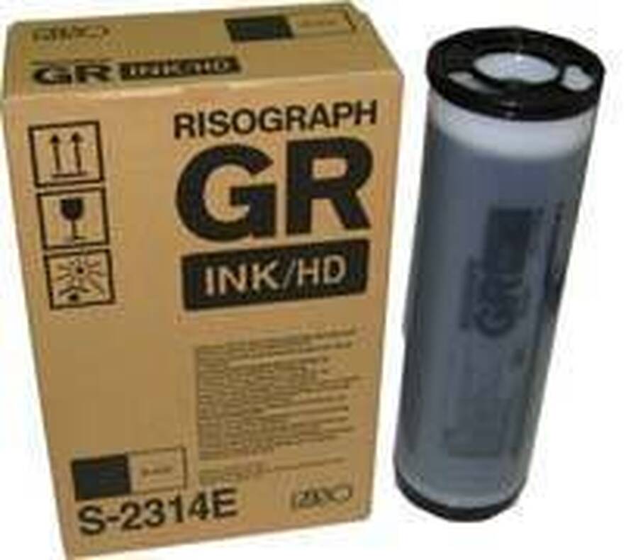 Оригинальная краска S-2314E для RISO GR 3770 HD Black (1000мл)